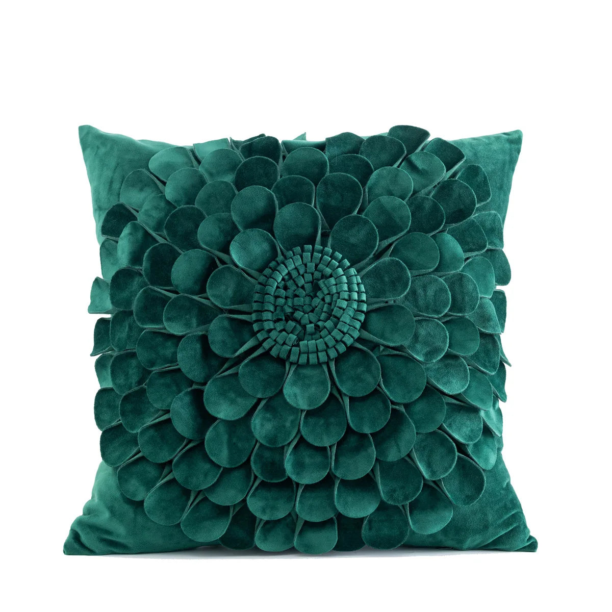 Dutch Daisy Throw Pillow Case, Handmade