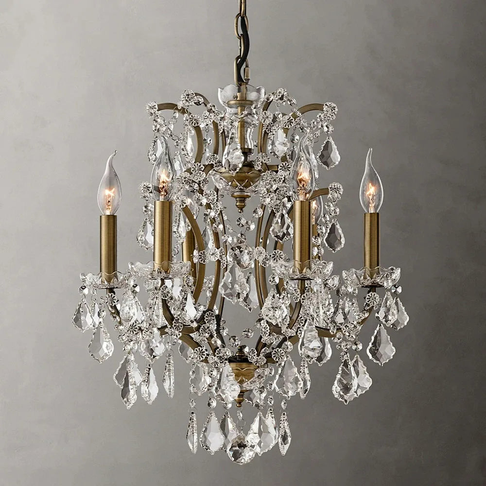 American Luxury Crystal Candle Chandelier