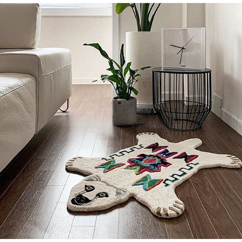 Morroccan Animal Kingdom Hand Tufted Rugs