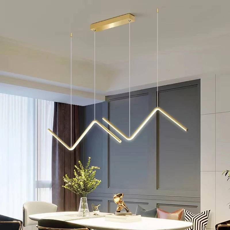 Leyland LED Black Aluminum Pendant Light