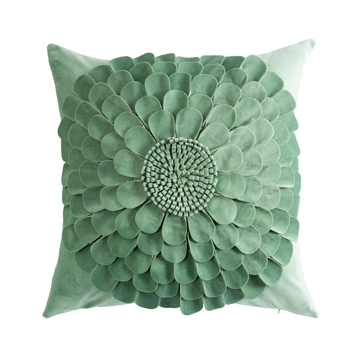 Dutch Daisy Throw Pillow Case, Handmade