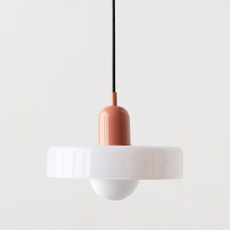 Bauhaus Stained Glass Pendant Light