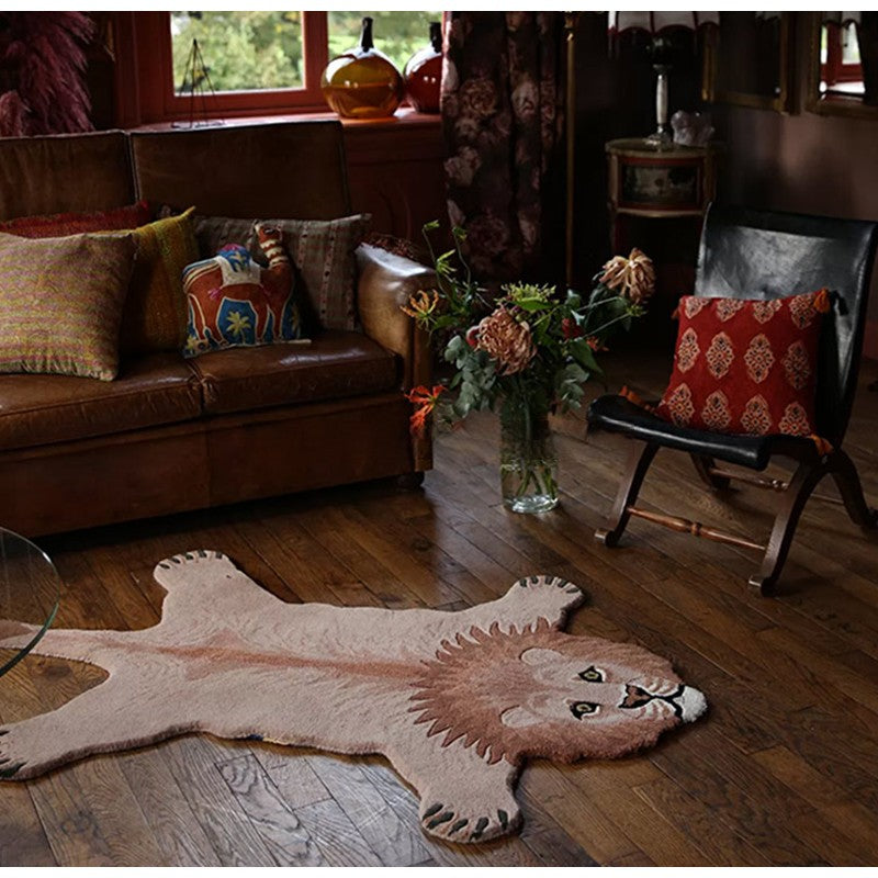 Morroccan Animal Kingdom Hand Tufted Rugs