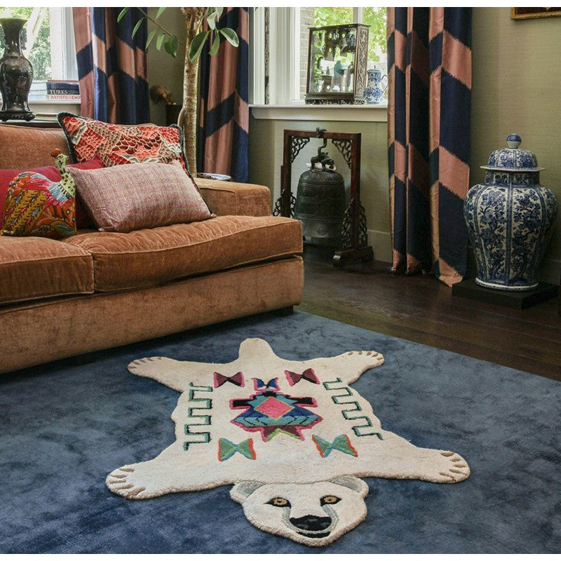 Morroccan Animal Kingdom Hand Tufted Rugs