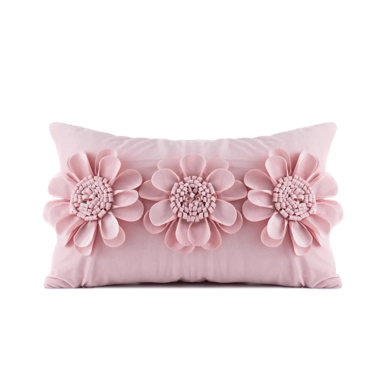 Dutch Daisy Throw Pillow Case, Handmade