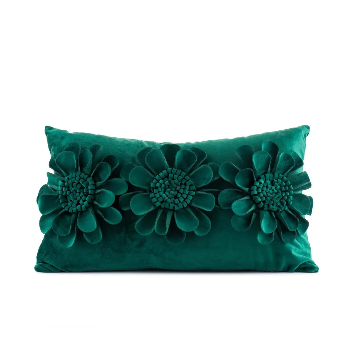 Dutch Daisy Throw Pillow Case, Handmade