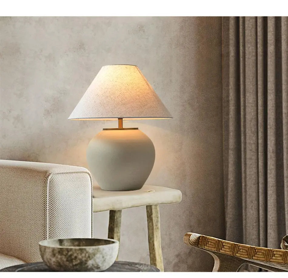 Faris Ceramic Table Lamp (18"-19")