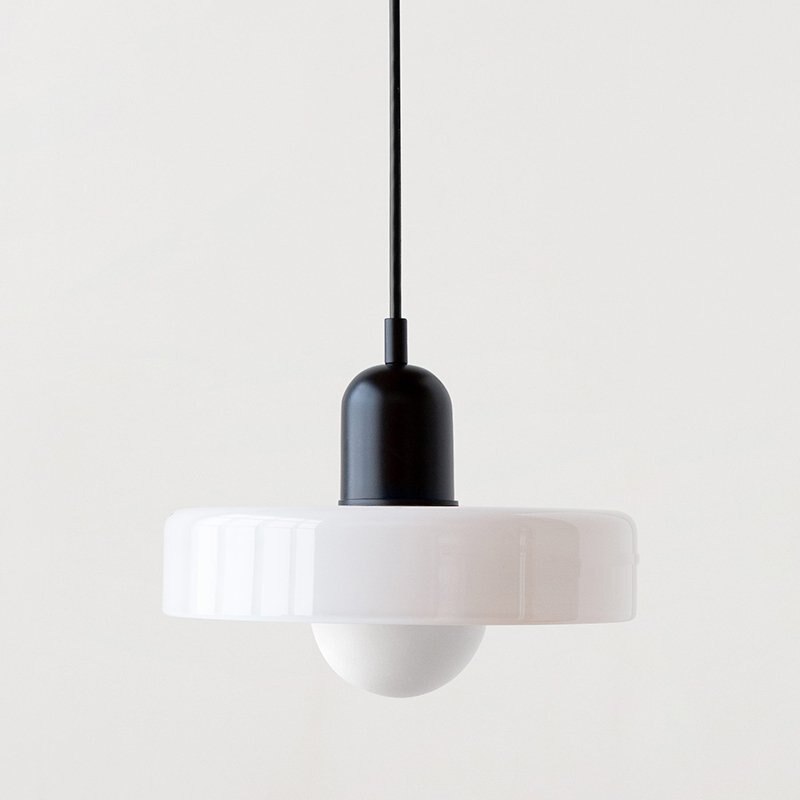 Bauhaus Stained Glass Pendant Light