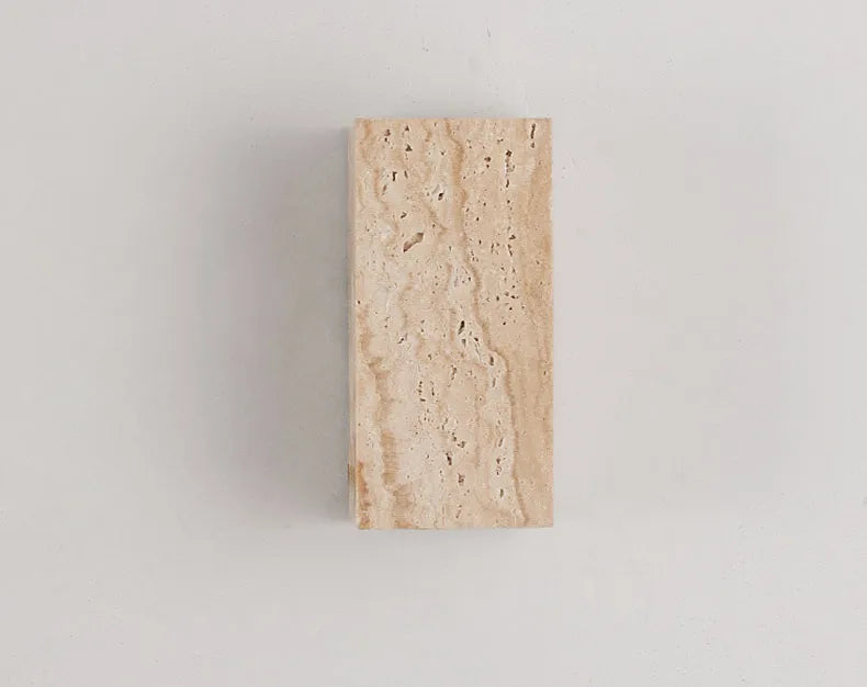 Natural Stone Travertine Hallway Wall Sconces