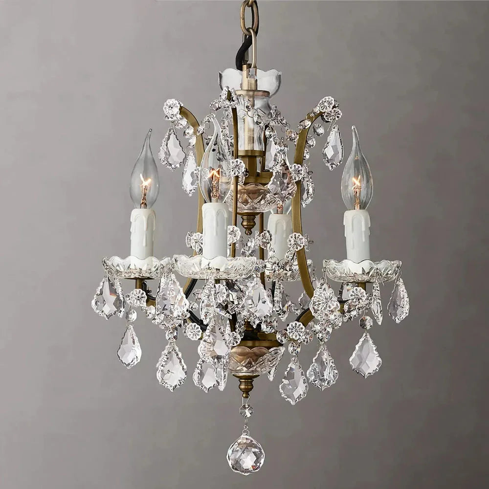 American Luxury Crystal Candle Chandelier