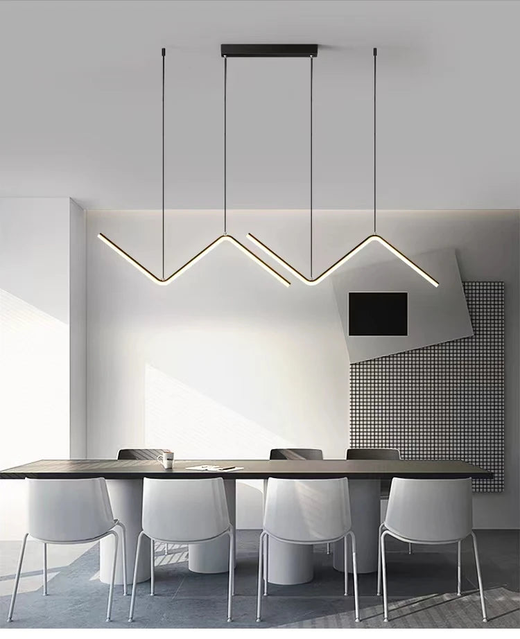 Leyland LED Black Aluminum Pendant Light