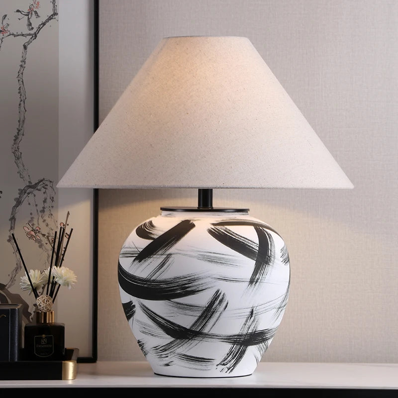 Miller Ceramic Table Lamp (19"-22")