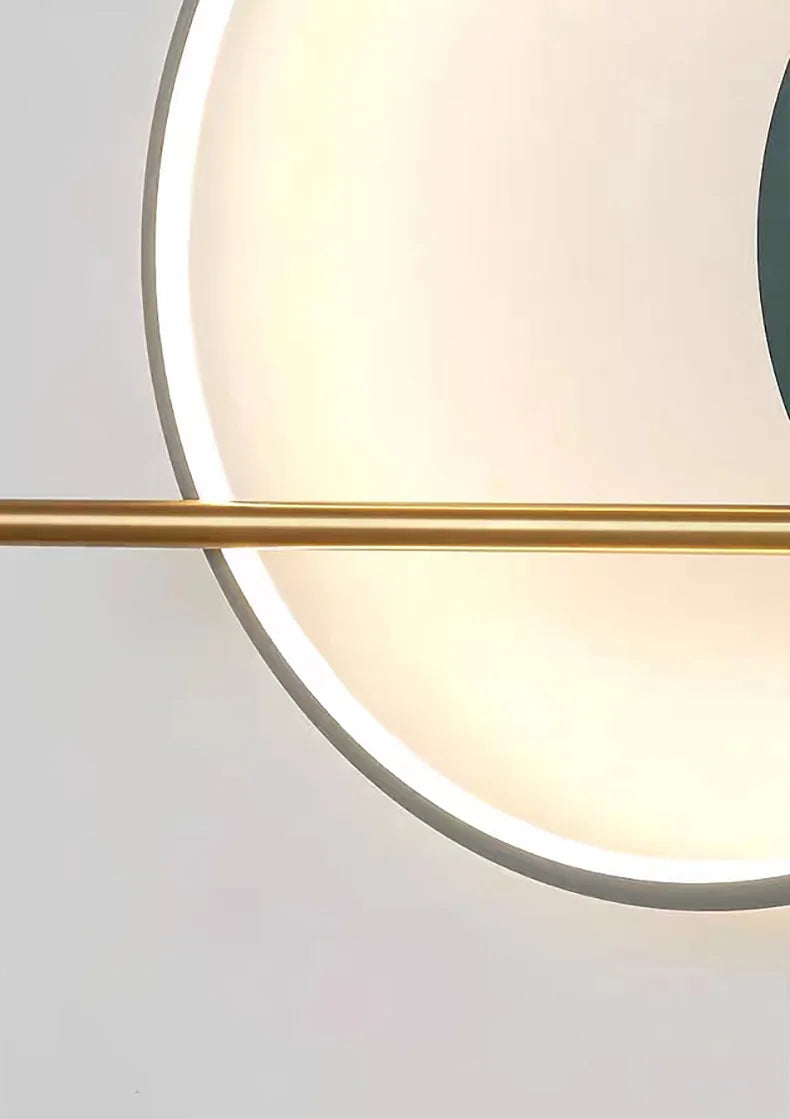 Emerald Halo Gold Antelope LED Wall Sconce