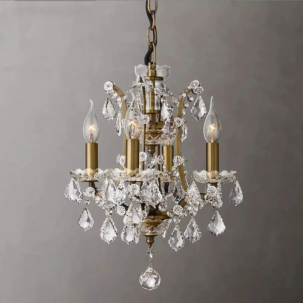 American Luxury Crystal Candle Chandelier