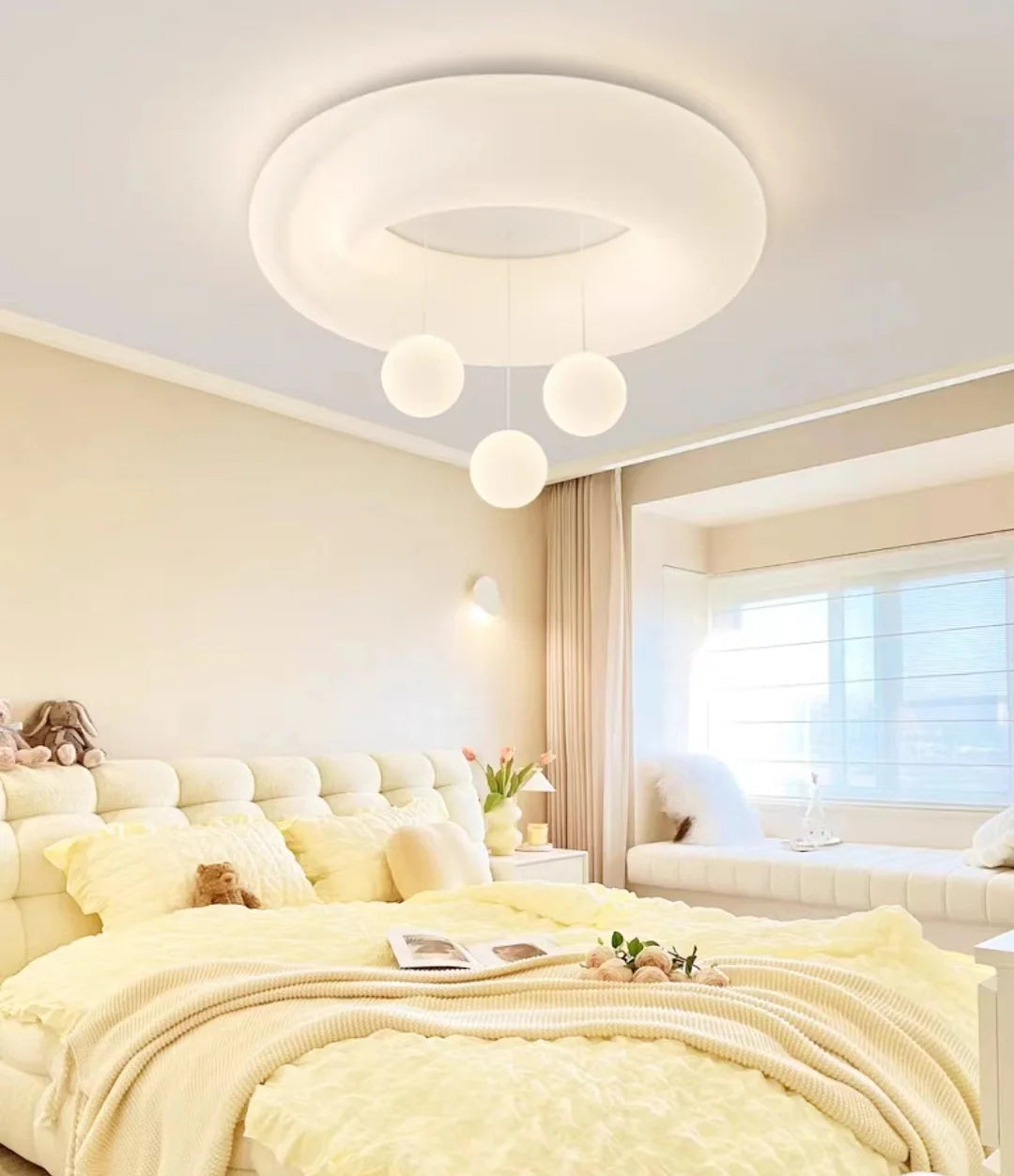 Modern Cream Cloud Ceiling Light