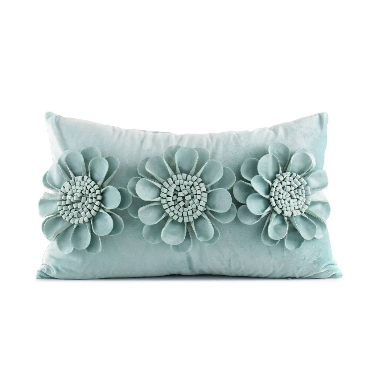 Dutch Daisy Throw Pillow Case, Handmade