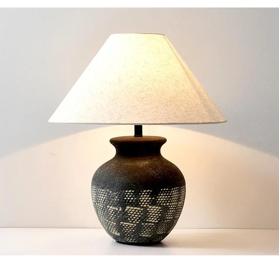 Faris Ceramic Table Lamp (18"-19")