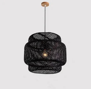 Large Bamboo Pendant Light