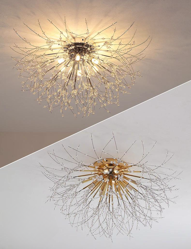 Modern Crystal Tree Branch Chandelier