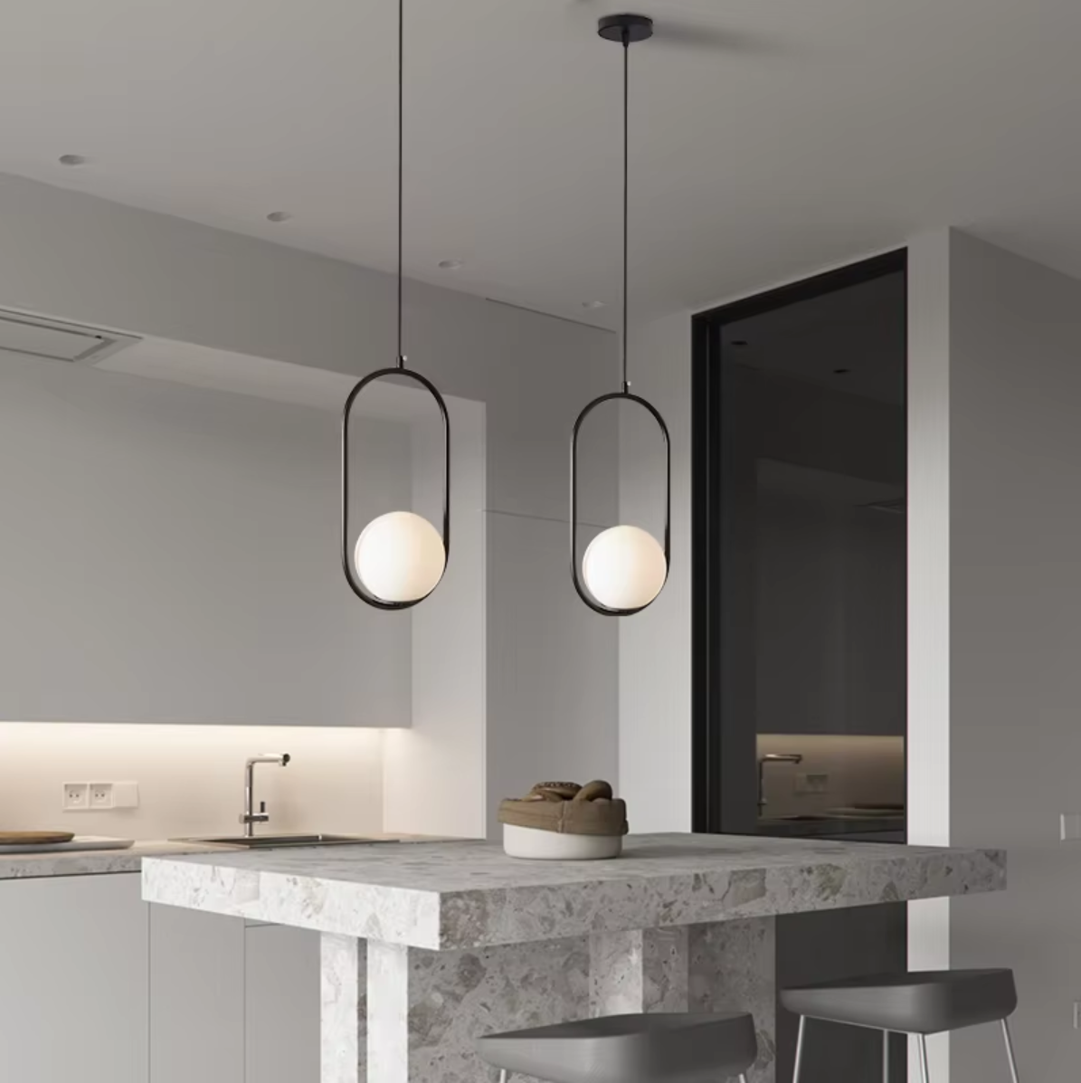 Nordic Glass Pendant Lights