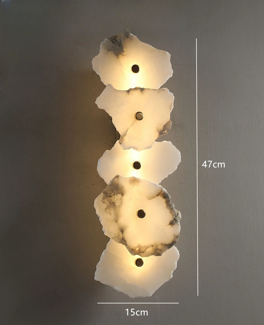 Natural Marble LED Wall Light