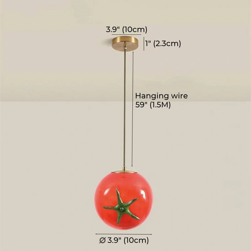 Tomato Pendant Light