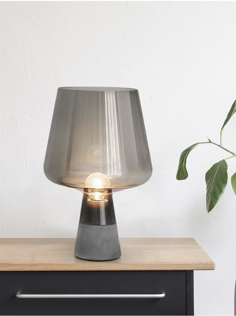 Russell Modern Glass Table Lamp