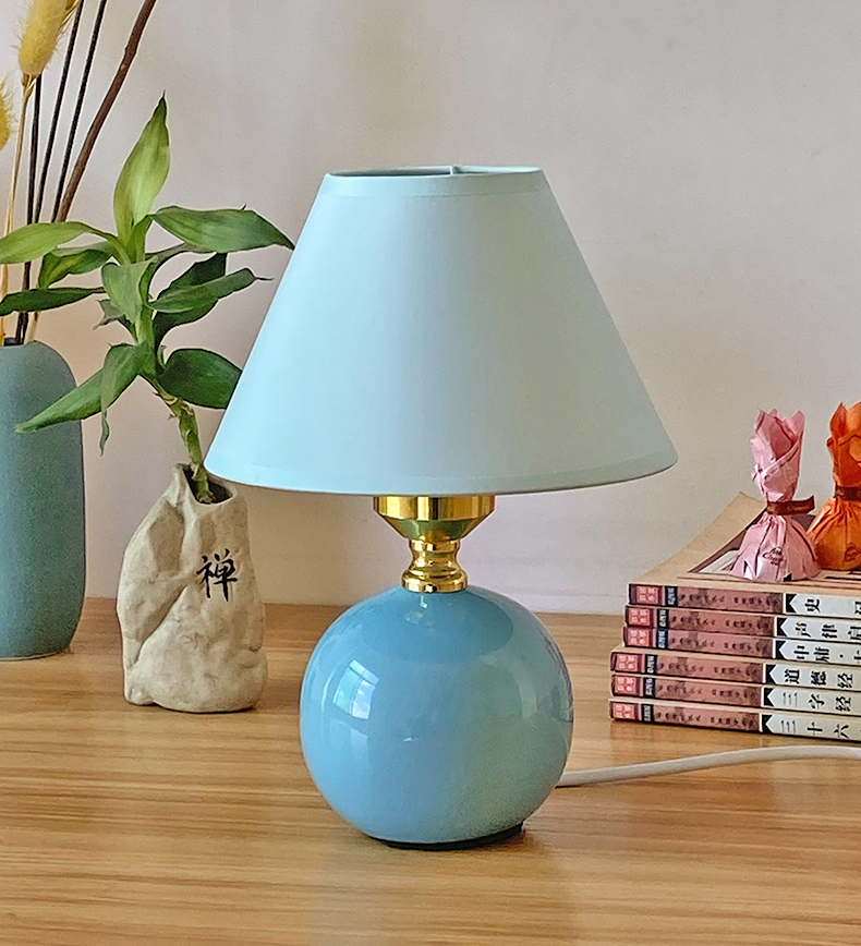 Cute Ceramic Ball Table Lamp