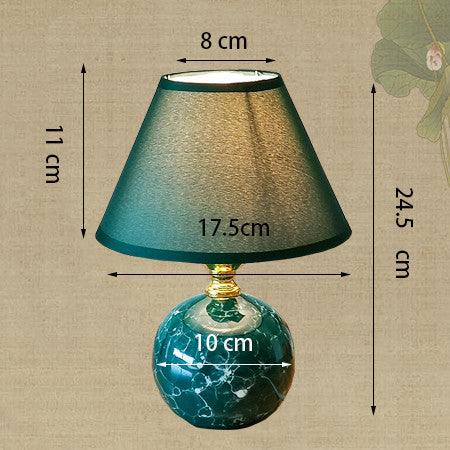 Cute Ceramic Ball Table Lamp