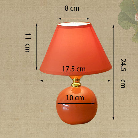 Cute Ceramic Ball Table Lamp