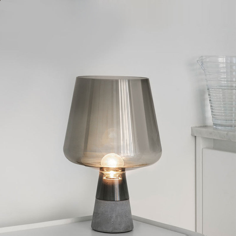 Russell Modern Glass Table Lamp