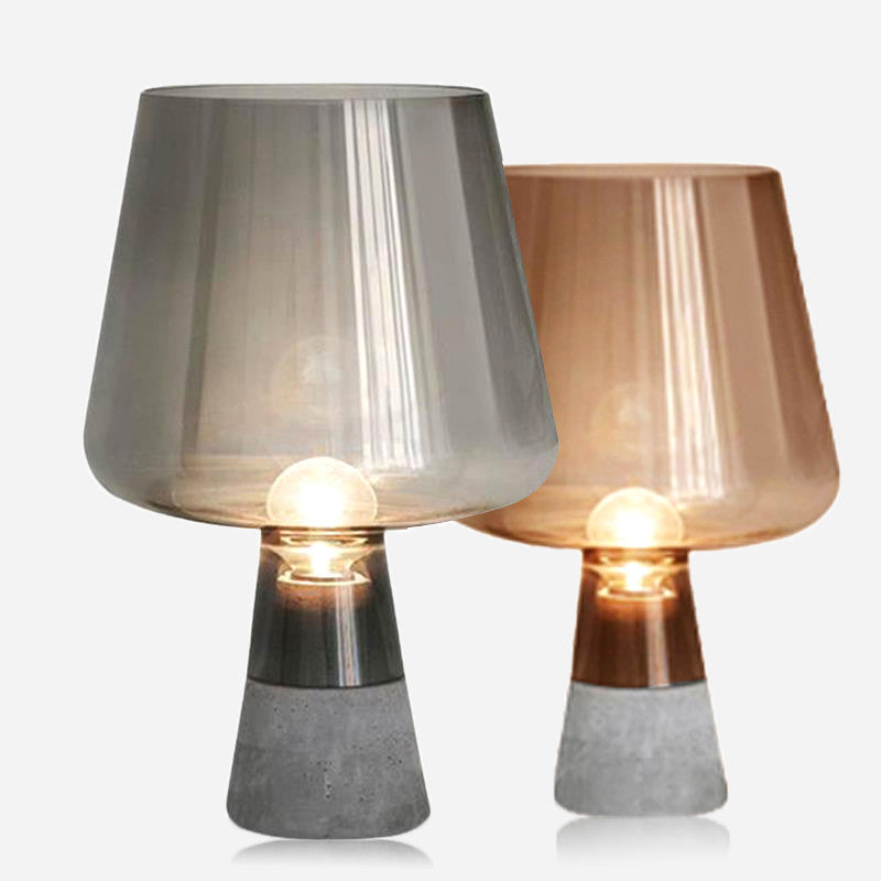 Russell Modern Glass Table Lamp