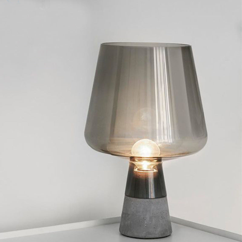 Russell Modern Glass Table Lamp