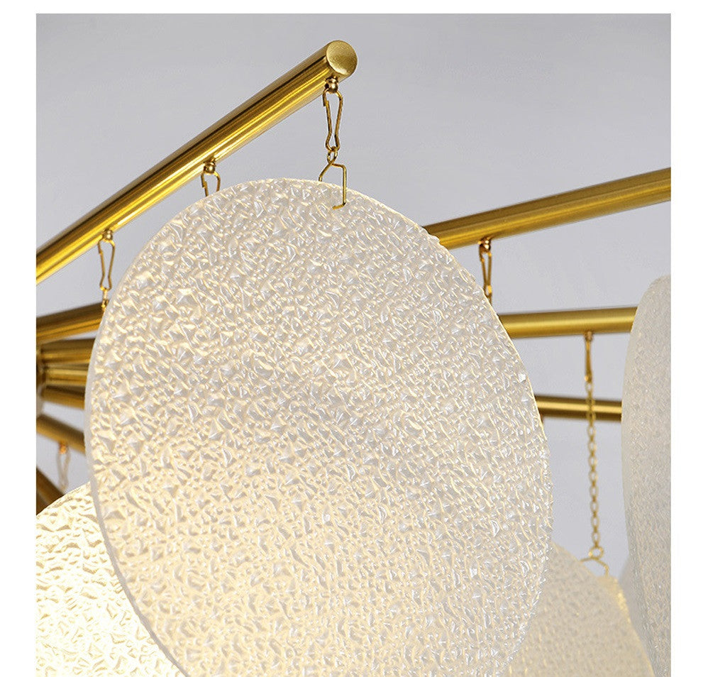 Wind Chimes Glass Chandelier