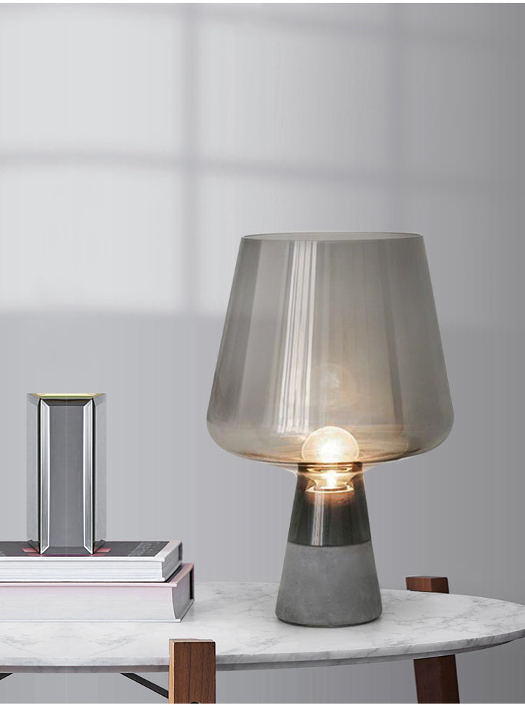 Russell Modern Glass Table Lamp