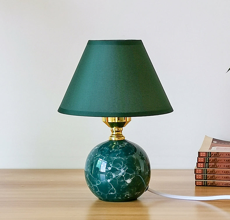 Cute Ceramic Ball Table Lamp