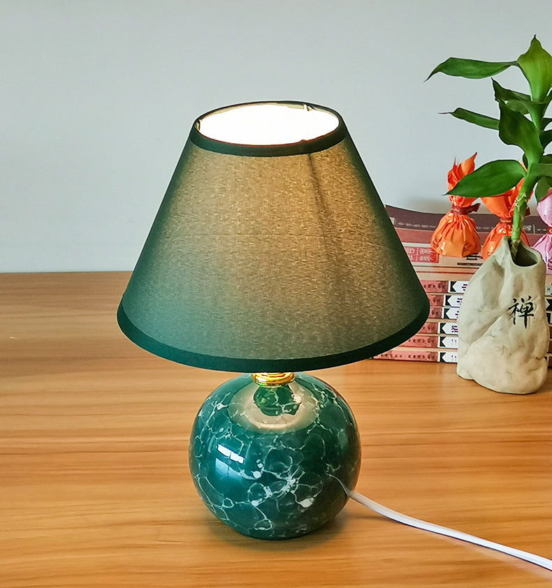 Cute Ceramic Ball Table Lamp