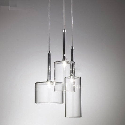 Minimalist Wine Glass Pendant Light