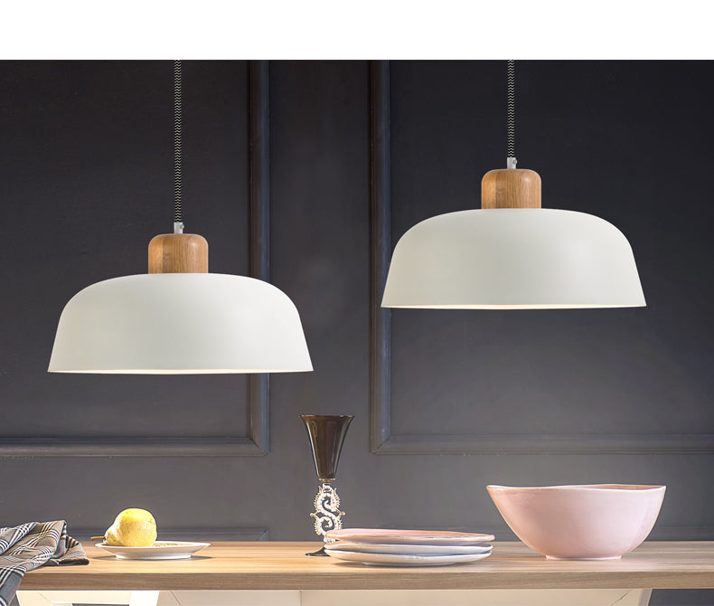 Nordic Minimalist Dome Pendant Light