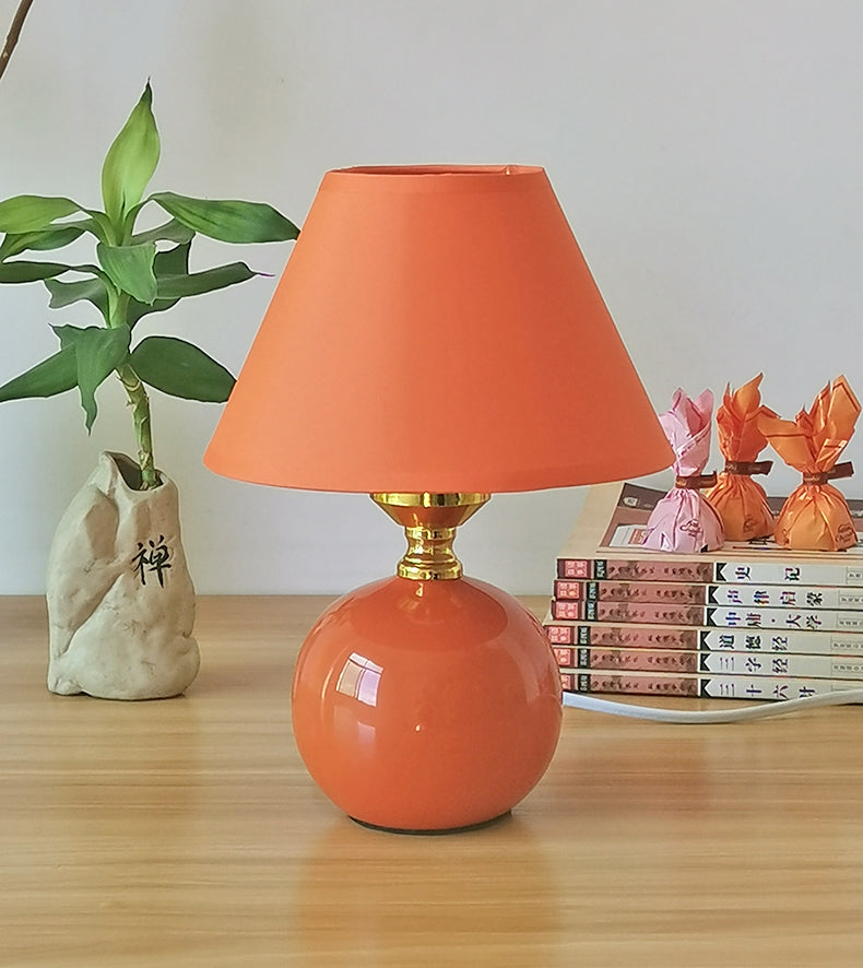 Cute Ceramic Ball Table Lamp