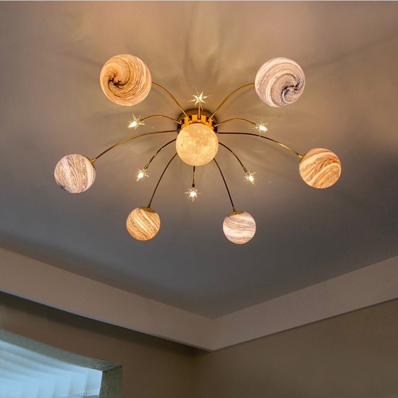 Nova Planet Chandelier