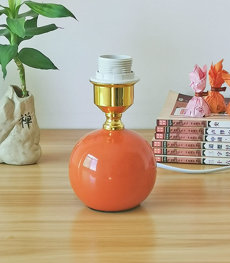 Cute Ceramic Ball Table Lamp