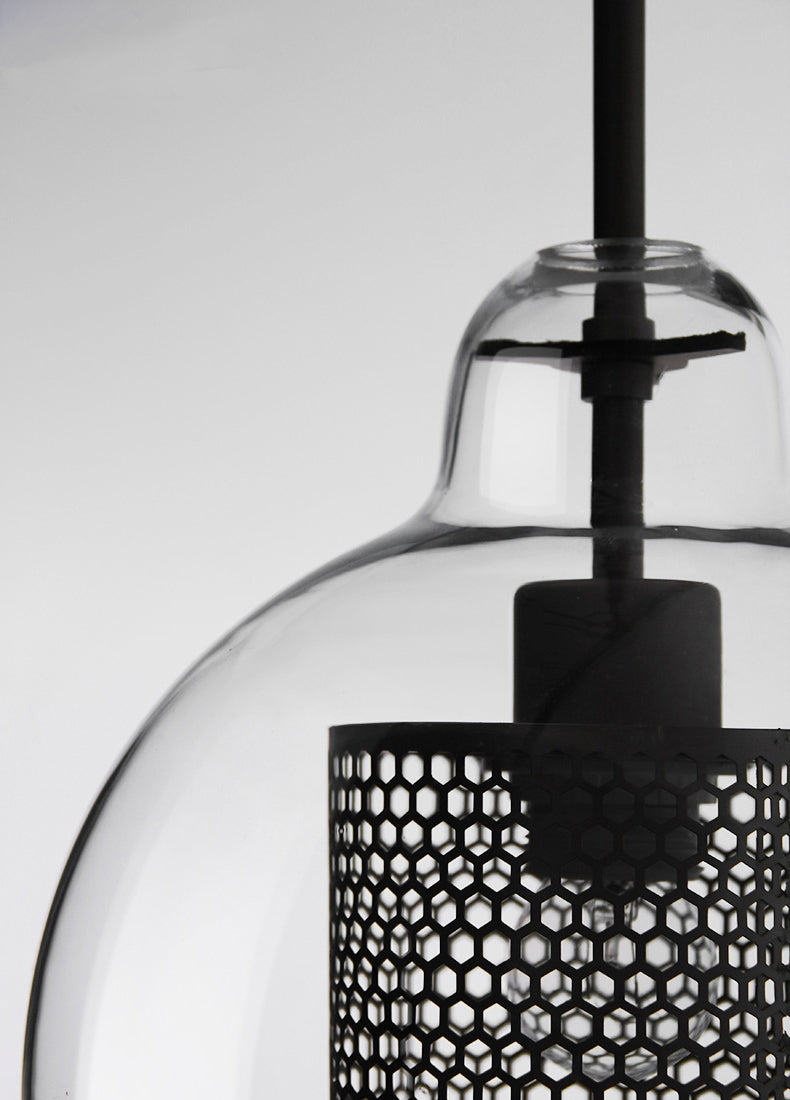 Honeycomb Glass Pendant Light