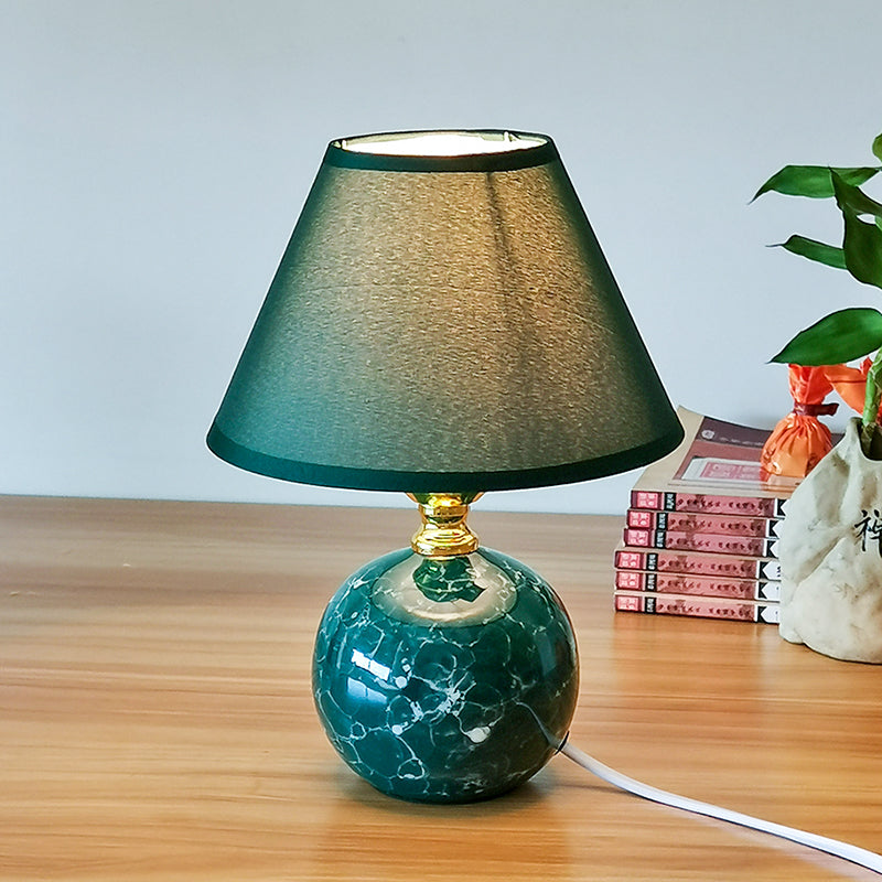 Cute Ceramic Ball Table Lamp