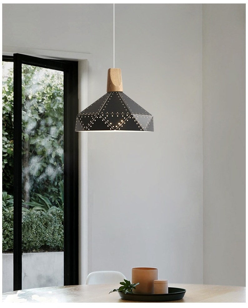 Modern Macaron Diamonds Pendant Light