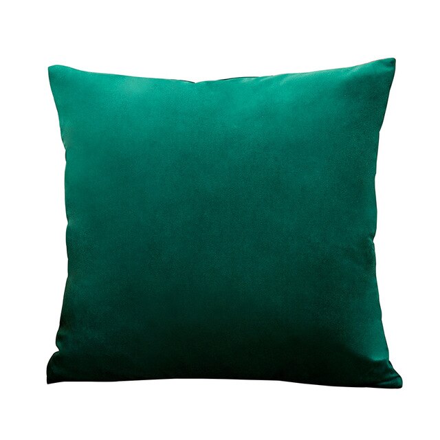 Blue Velvet Throw Pillow