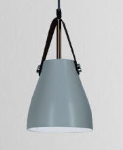 Leather Strap Bell Modern Pendant Light