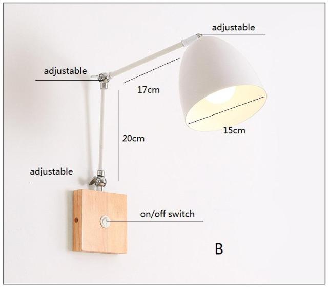 Moderne Wandleuchte Bereta