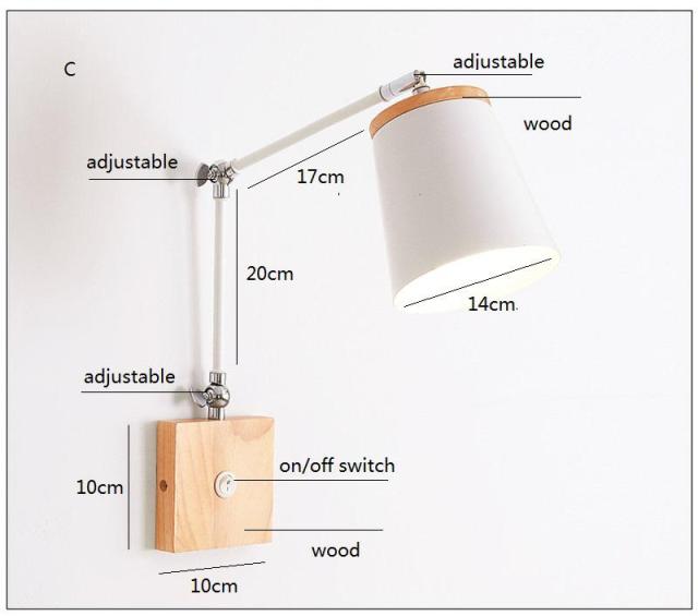 Lámpara de pared moderna Bereta