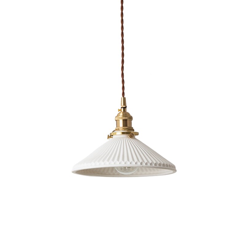 Mid-century Modern Ceramic Pendant Light